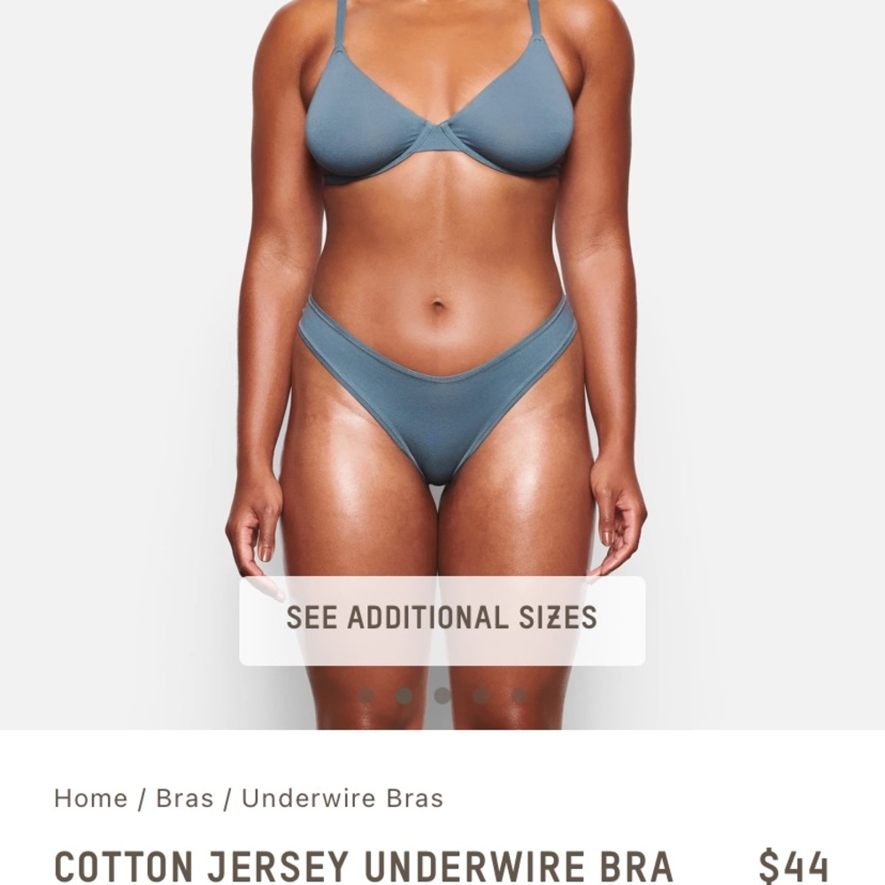SKIMS BRA SIZE 36 DD